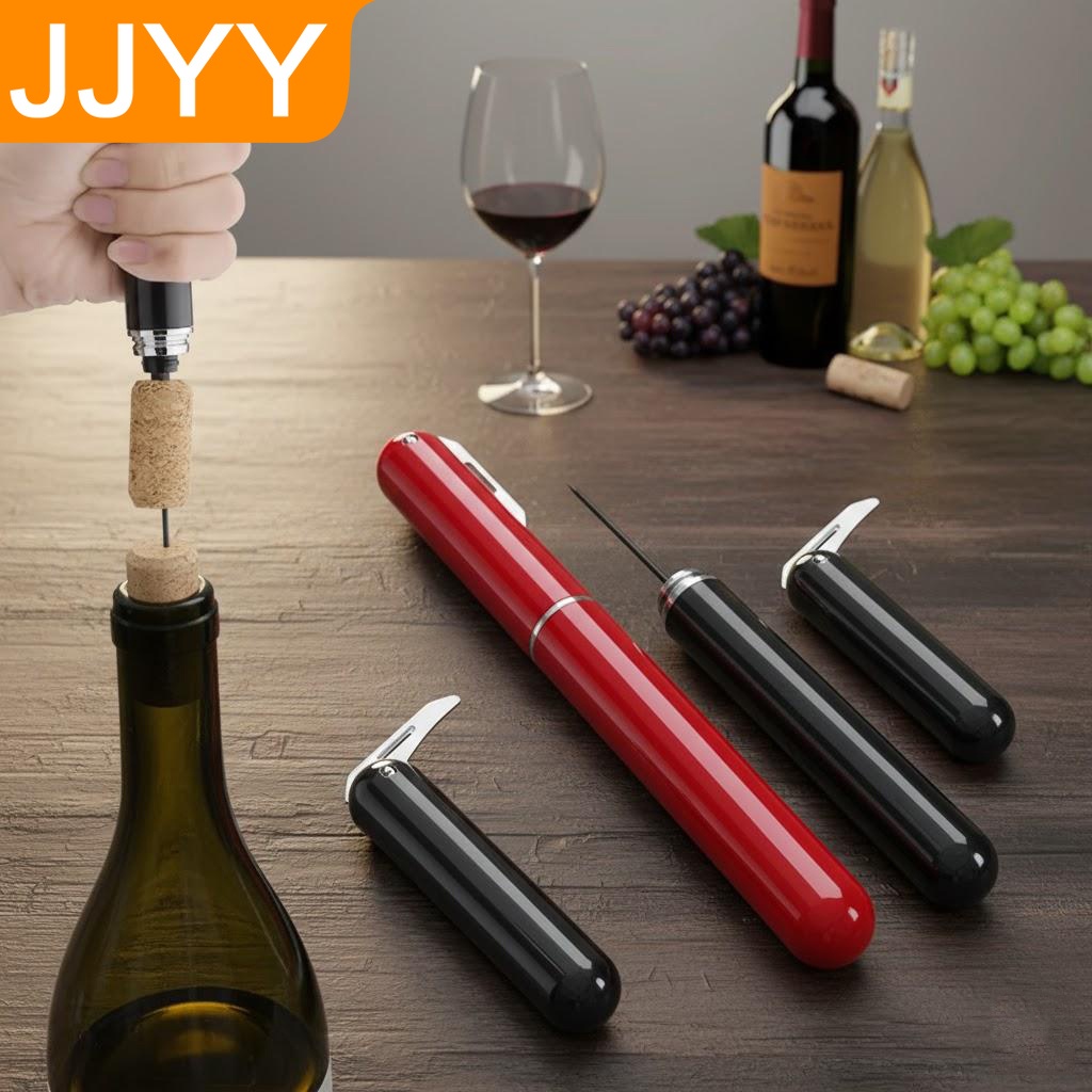 Wine Preservation Pump - ที่เปิดขวดไวน์แบบปั๊มลม สแตนเลส ที่เปิดขวดไวน์แบบลม อุปกรณ์เสริมสำหรับบาร์ในบ้านและงานปาร์ตี้