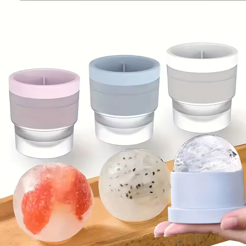 แม่พิมพ์ซิลิโคนทรงกลมสำหรับทำน - Ice Mold Sphere บทวิจารณ์และราคา