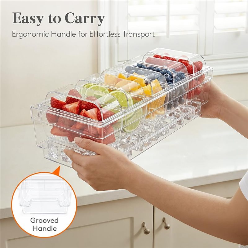 ภาชนะใส่เครื่องปรุงแบบแช่เย็น  - Garnish Tray Set บทวิจารณ์และราคา
