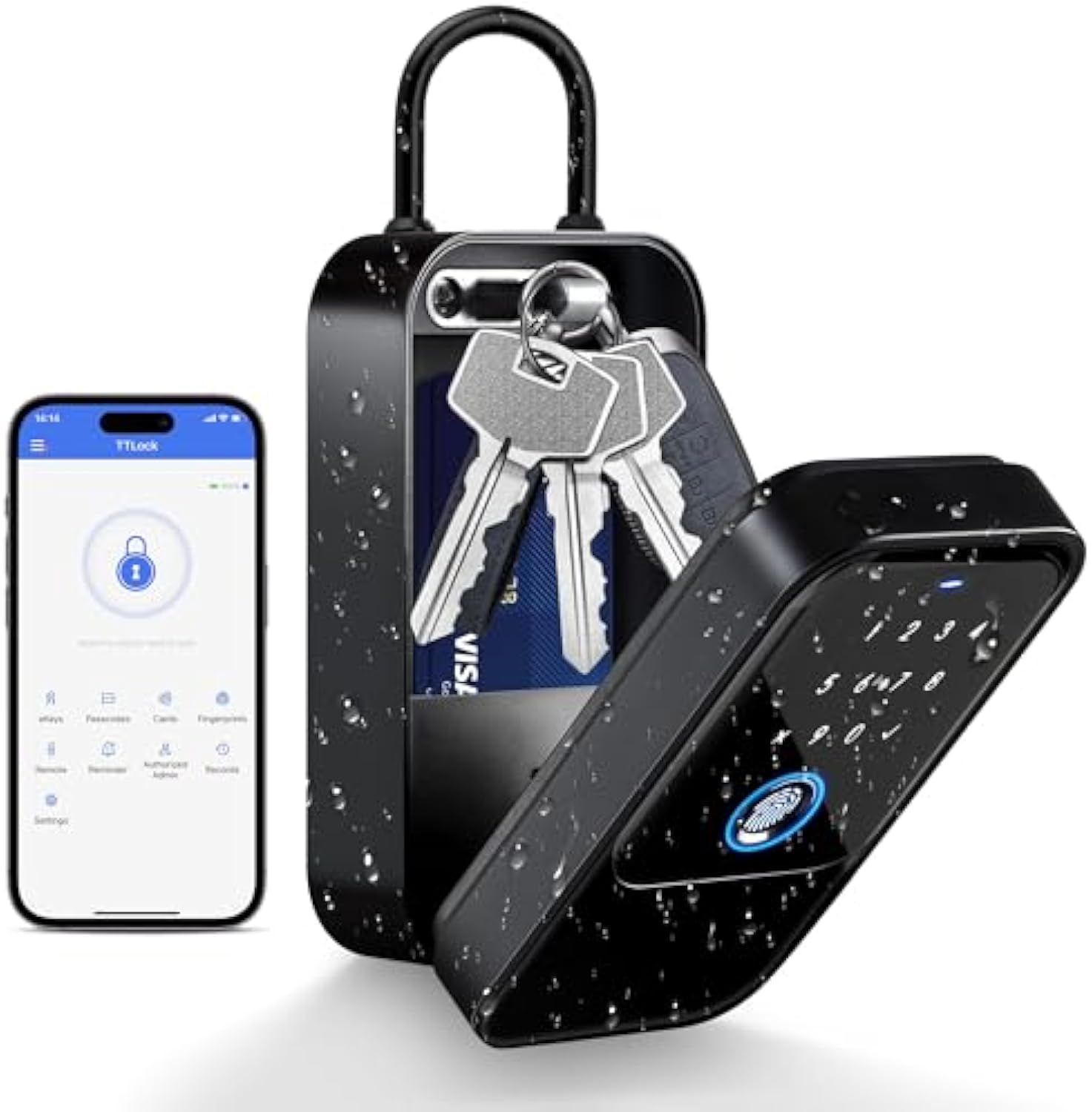 Ttlock กล่องล็อคกุญแจอัจฉริยะก - Home Bargains บทวิจารณ์และราคา