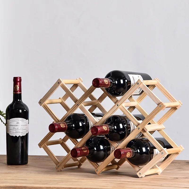 STACKABLE ชั้นวางไวน์ 3, 5, 6, - Home Bar And Cabinet บทวิจารณ์และราคา