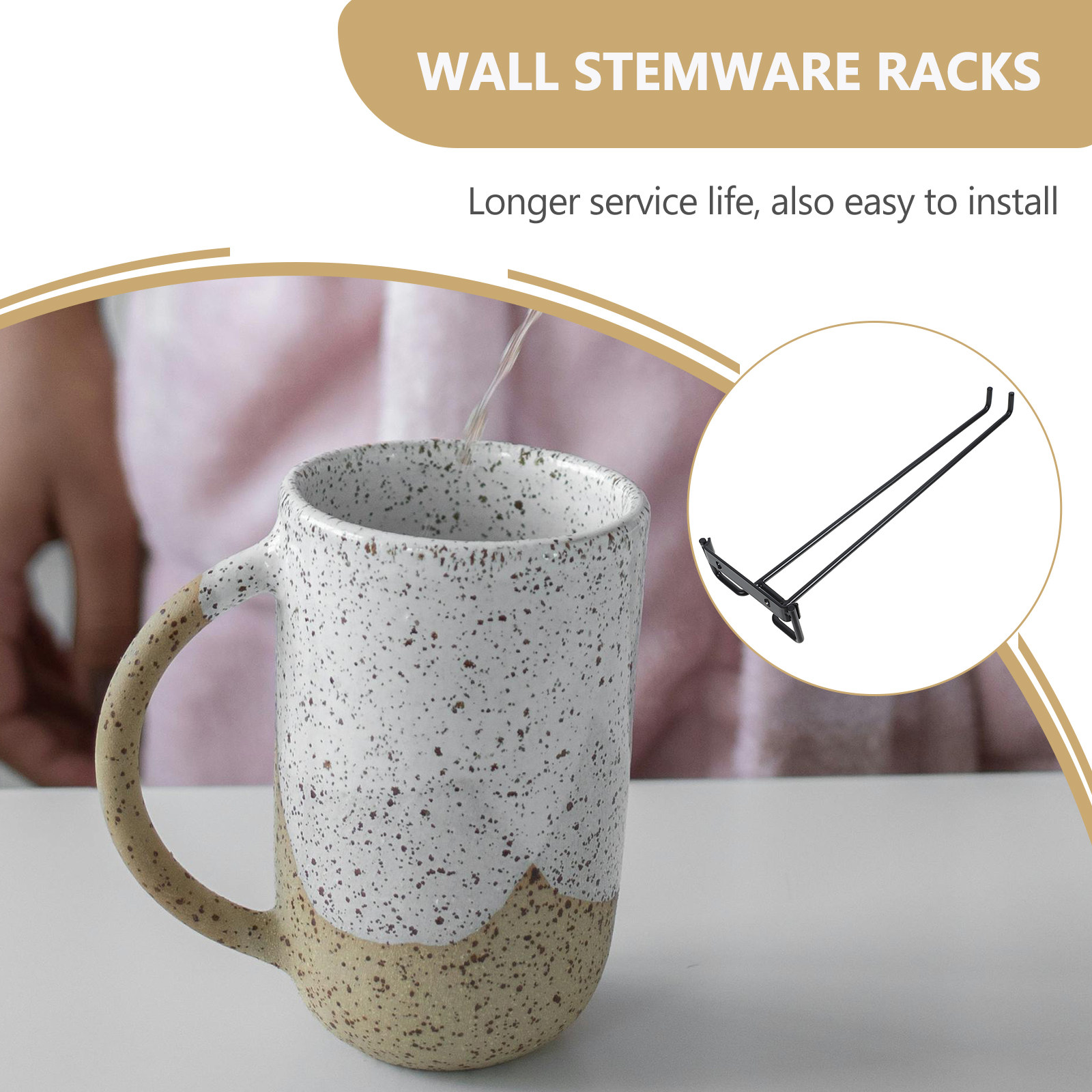 ที่แขวนแก้วไวน์แบบแขวนกลับหัว  - Home Bar And Cabinet บทวิจารณ์และราคา