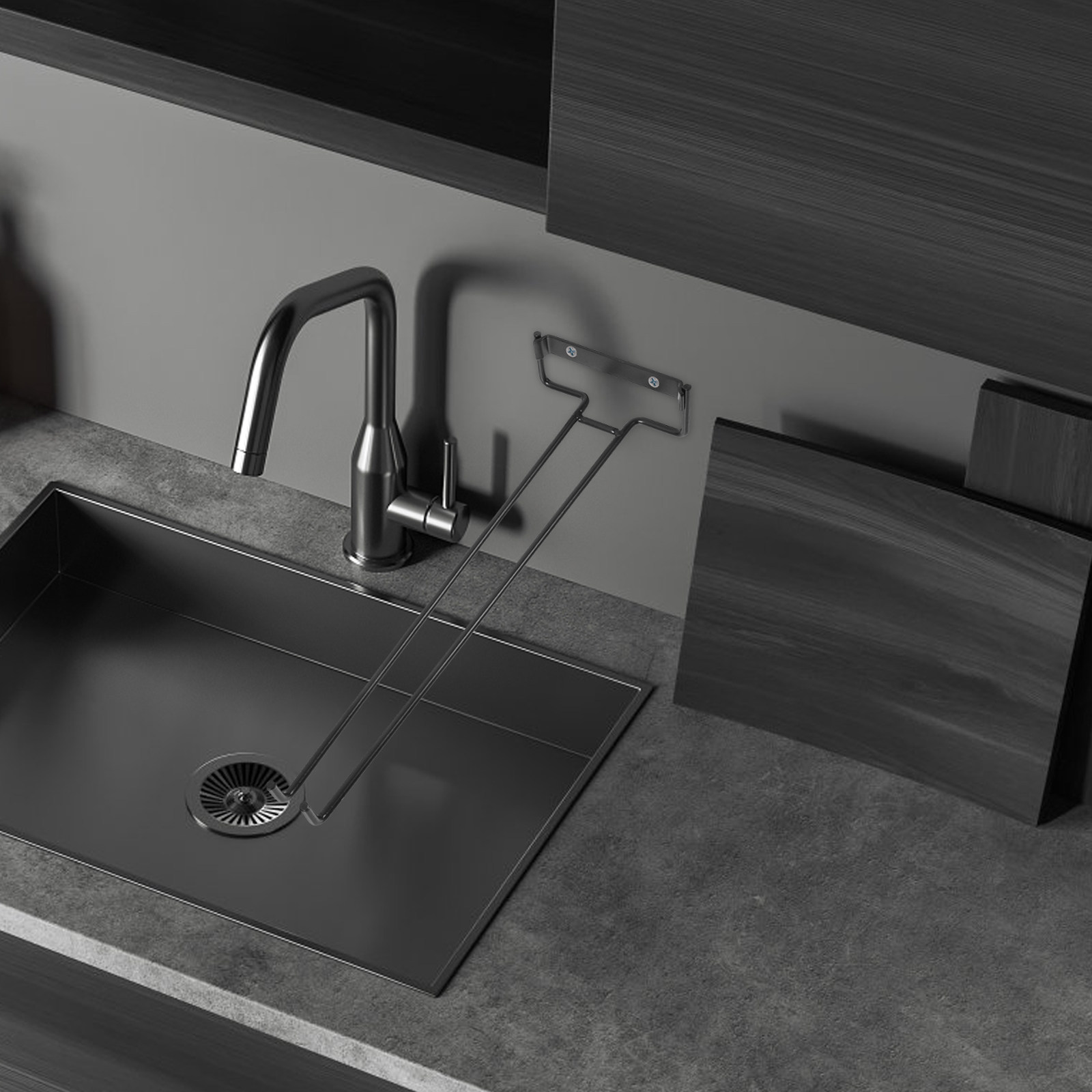 ที่แขวนแก้วไวน์แบบแขวนกลับหัว  - Home Bar And Cabinet บทวิจารณ์และราคา